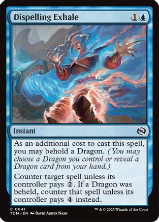 Dispelling Exhale (TDM-041) - Tarkir: Dragonstorm [Common]