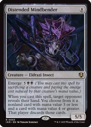 Distended Mindbender (INR-003) - Innistrad Remastered Foil [Rare]