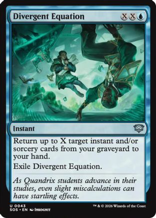 Divergent Equation (SOS-043) - Secrets of Strixhaven [Uncommon]