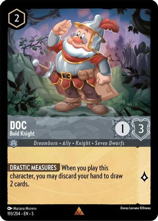 Doc - Bold Knight (193/204) - Shimmering Skies  [Rare]