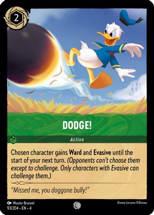 Dodge! (93/204) - Ursulas Return Cold Foil [Common]