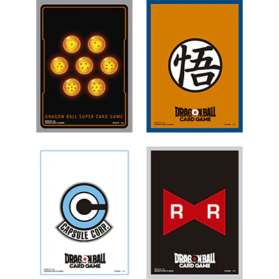 Dragon Ball Super Card Game Sleeves - Fusion World V2 (Set of 4)