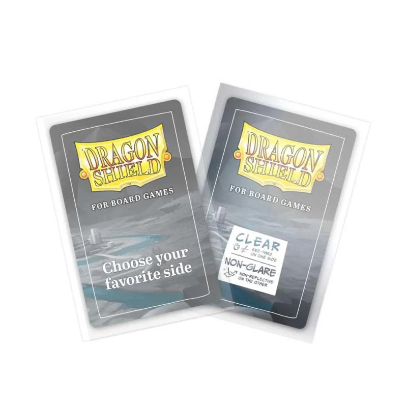 Dragon Shield - American Mini Sleeves : Clear Non-Glare (100ct) - Image 2
