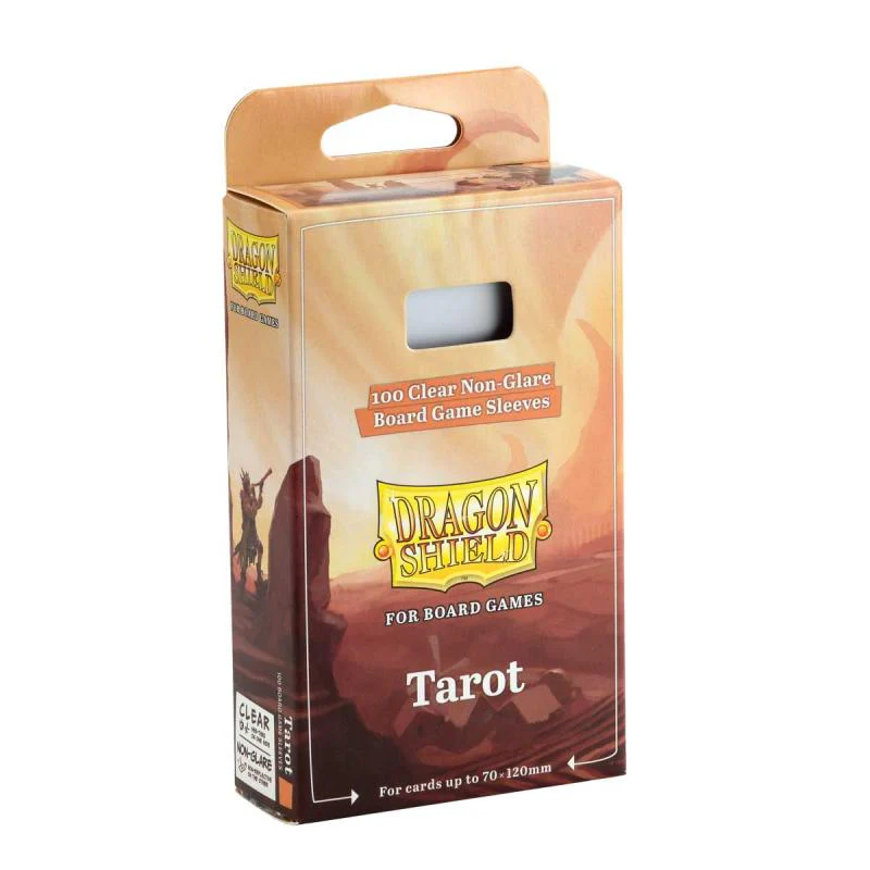 Dragon Shield - Tarot Board Game Sleeves : Clear Non-Glare (100ct)