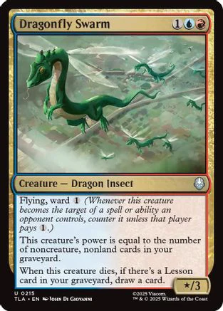 Dragonfly Swarm (TLA-215) - Avatar: The Last Airbender Foil [Uncommon]