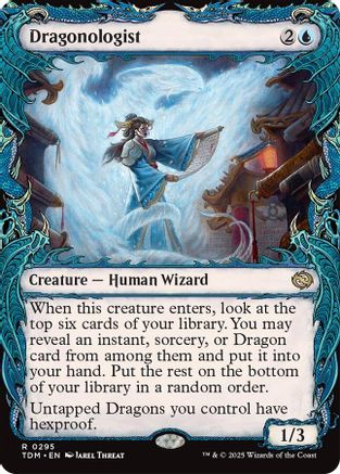 Dragonologist (Showcase) (TDM-295) - Tarkir: Dragonstorm [Rare]