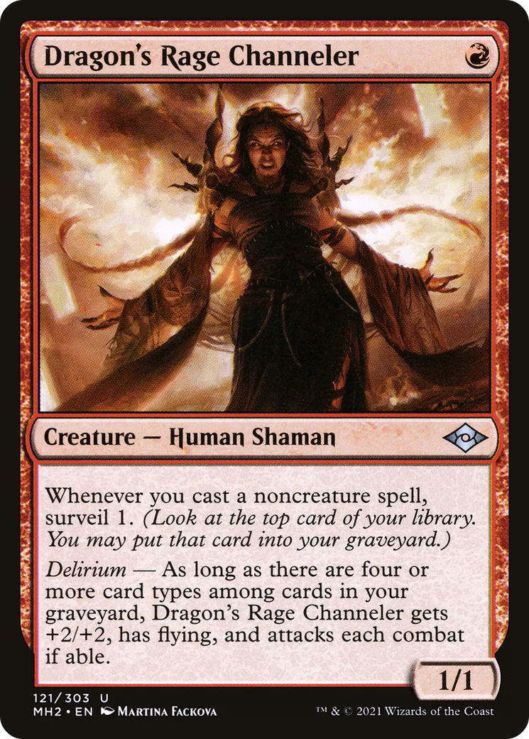 Dragon's Rage Channeler (MH2-121) - Modern Horizons 2 [Uncommon]