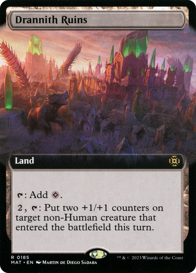 Drannith Ruins (MAT-185) - March of the Machine: The Aftermath: (Extended Art) [Rare]