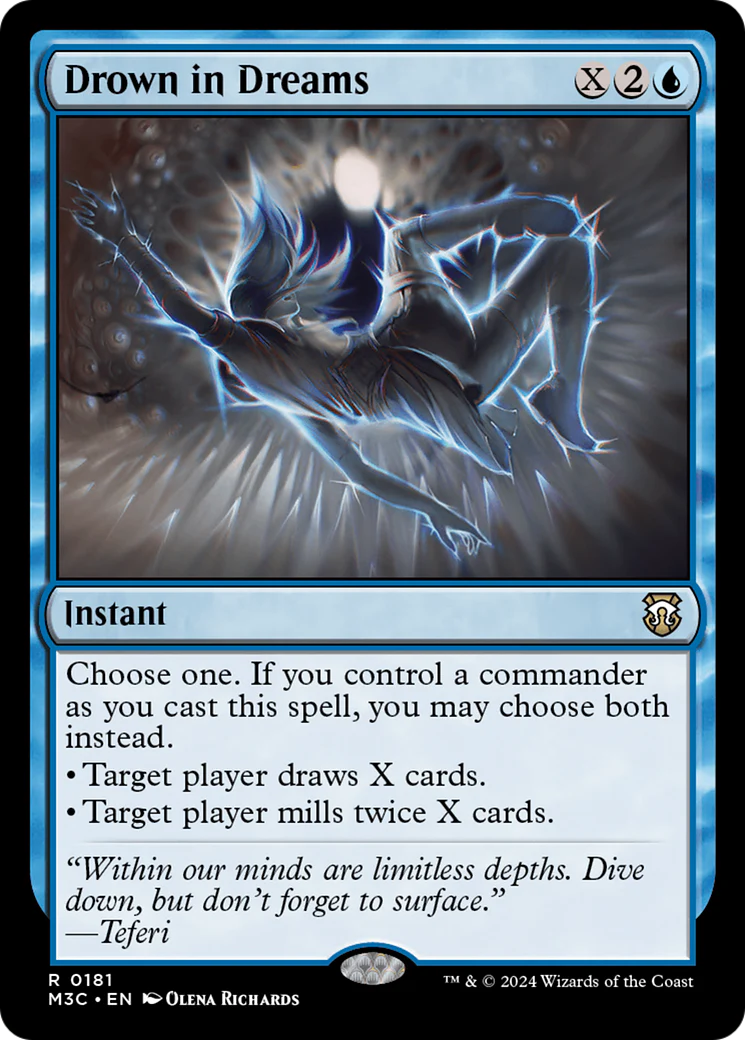 Drown in Dreams (M3C-181) - Modern Horizons 3 Commander Foil [Rare]