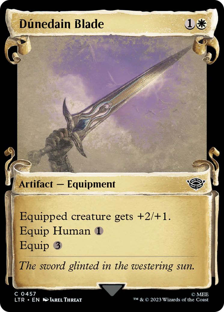 Dúnedain Blade (LTR-457) - The Lord of the Rings: Tales of Middle-earth: (Showcase) Scroll [Common]