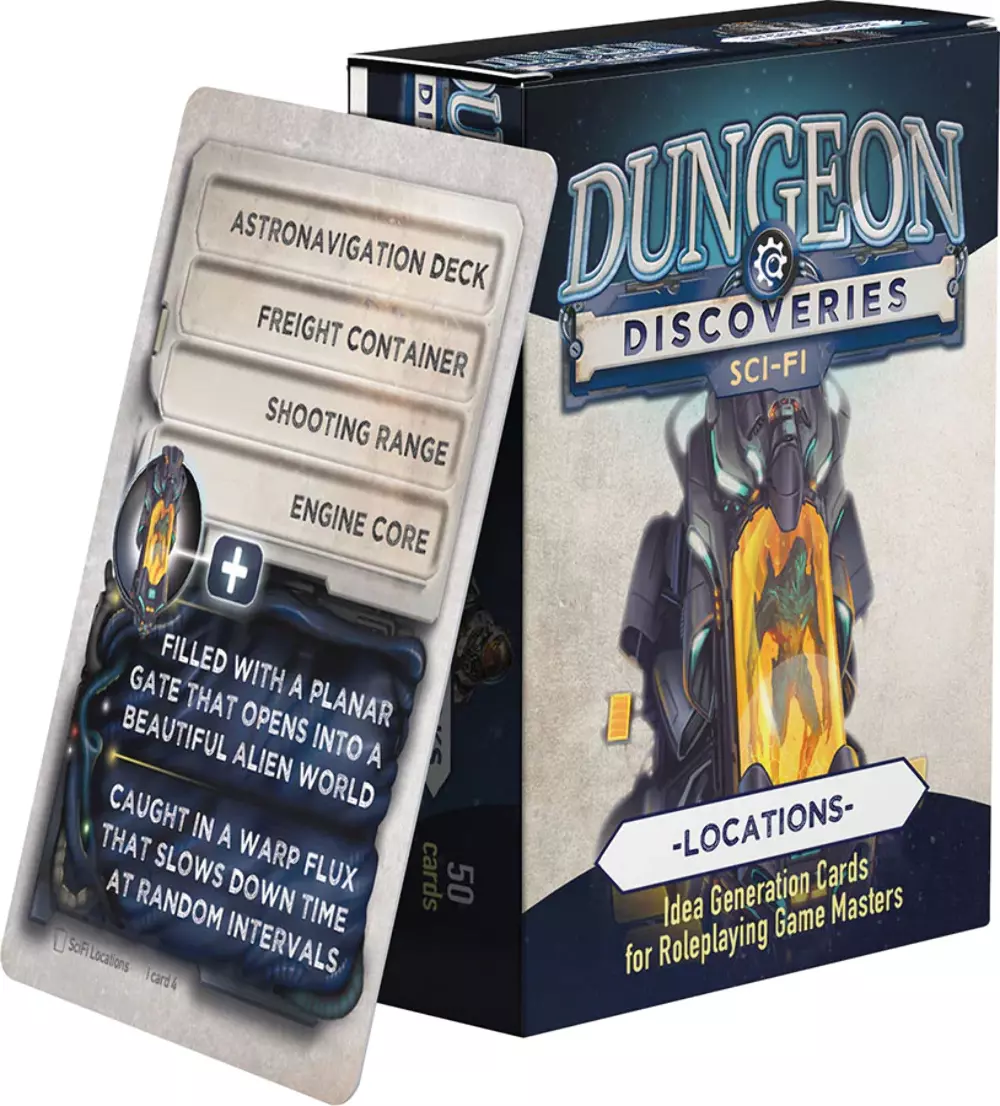 Dungeon Discoveries - SciFi Locations