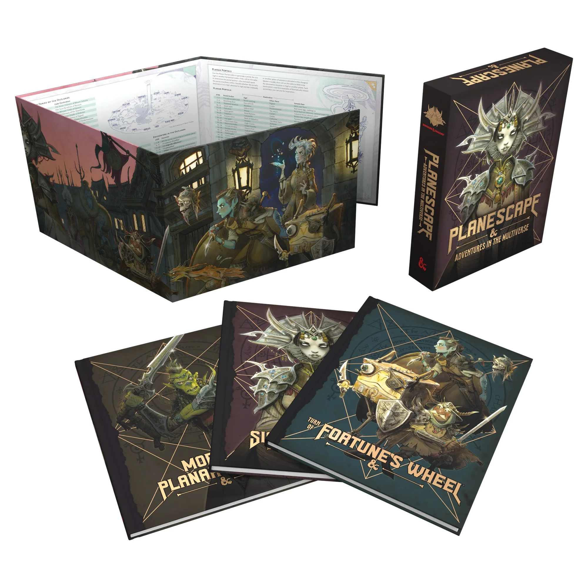 Dungeons & Dragons (5th Edition): Planescape: Adventures in the Multiverse - Alternate Cover (Minor Damage)