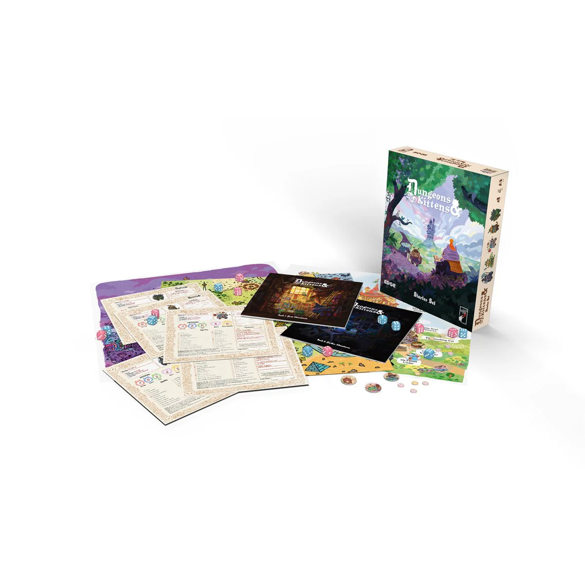 Dungeons & Kittens RPG: Starter Set - Image 2