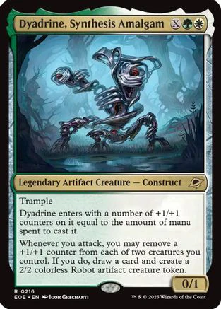 Dyadrine, Synthesis Amalgam (EOE-216) - Edge of Eternities Foil [Rare]