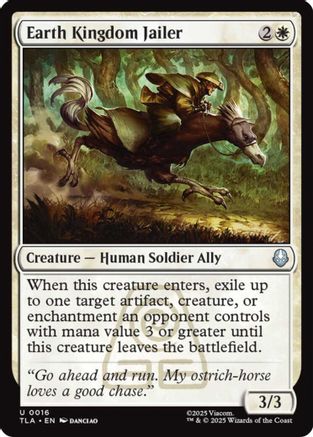 Earth Kingdom Jailer (TLA-016) - Avatar: The Last Airbender [Uncommon]