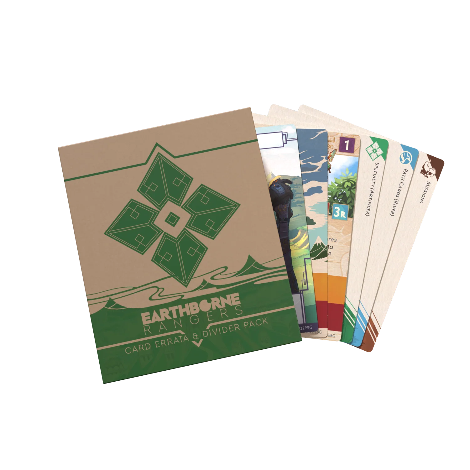 Earthborne Rangers: Card Errata and Divider Pack