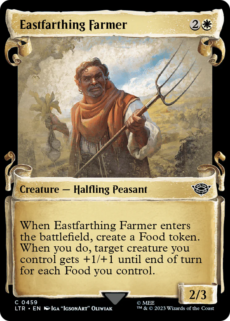 Eastfarthing Farmer (LTR-459) - The Lord of the Rings: Tales of Middle-earth: (Showcase) Scroll [Common]