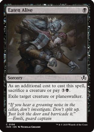 Eaten Alive (INR-106) - Innistrad Remastered Foil [Common]