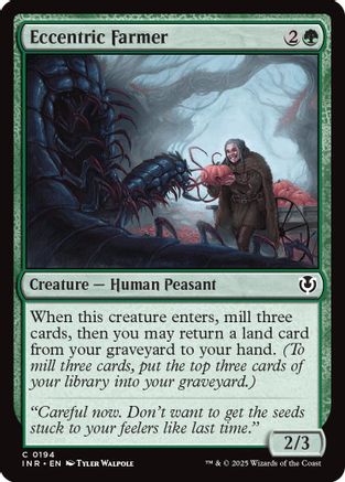 Eccentric Farmer (INR-194) - Innistrad Remastered Foil [Common]