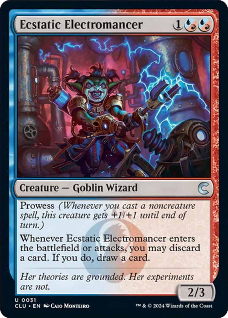 Ecstatic Electromancer (CLU-031) - Ravnica: Clue Edition [Uncommon]