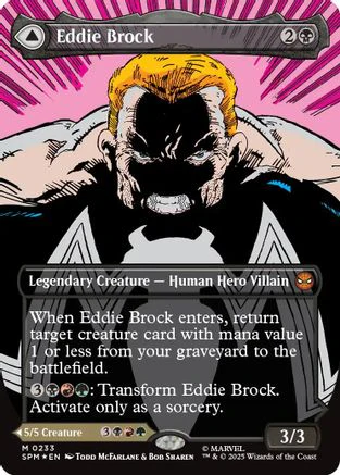 Eddie Brock (0233) (Borderless) (SPM-224) - Marvel's Spider-Man [Mythic]
