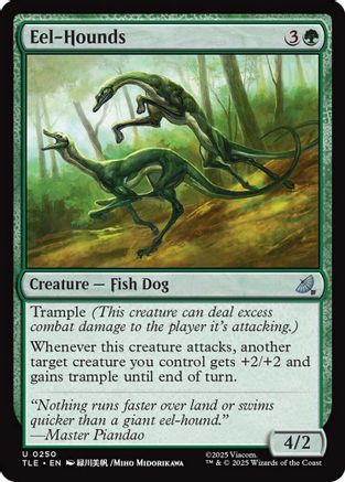 Eel-Hounds (TLE-250) - Avatar: The Last Airbender: Eternal-Legal Foil [Uncommon]