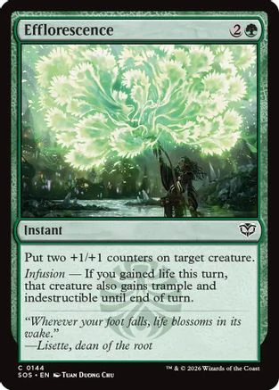 Efflorescence (SOS-144) - Secrets of Strixhaven [Common]