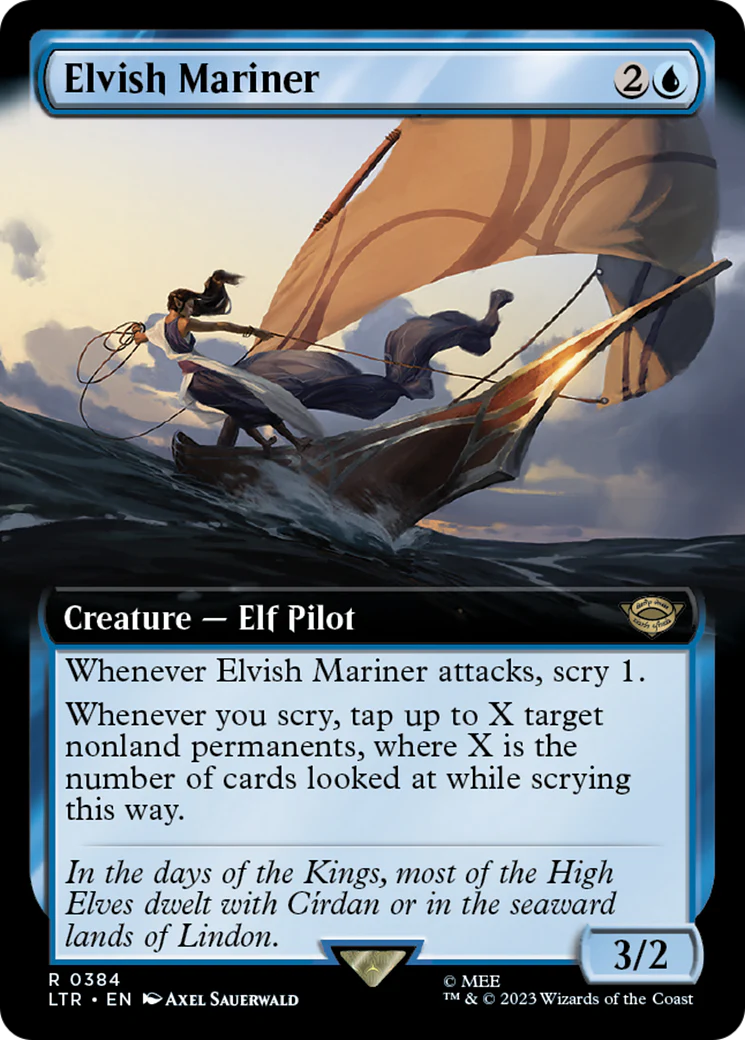 Elvish Mariner (LTR-384) - The Lord of the Rings: Tales of Middle-earth: (Extended Art) [Rare]