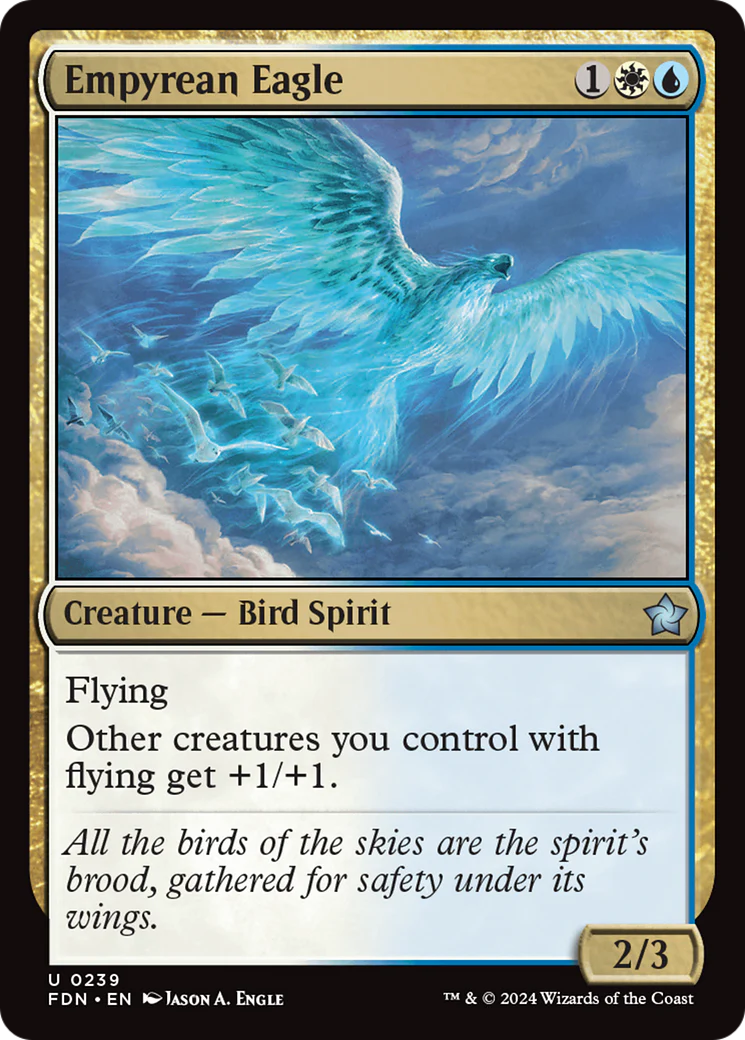 Empyrean Eagle (FDN-239) - Foundations [Uncommon]