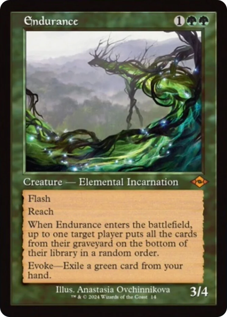 Endurance (H2R-014) - Modern Horizons 2 Timeshifts Foil [Mythic]