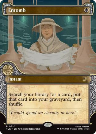 Entomb (Showcase) (TLE-310) - Avatar: The Last Airbender: Eternal-Legal [Promo]