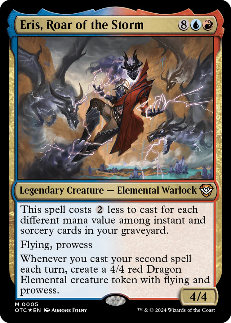 Eris, Roar of the Storm (OTC-005) - Outlaws of Thunder Junction Commander [Mythic]