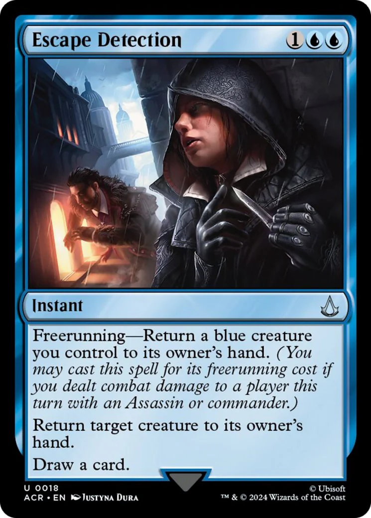 Escape Detection (ACR-018) - Assassin's Creed [Uncommon]