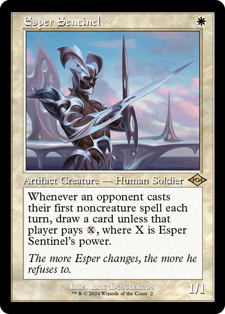 Esper Sentinel (H2R-002) - Modern Horizons 2 Timeshifts Foil [Rare]