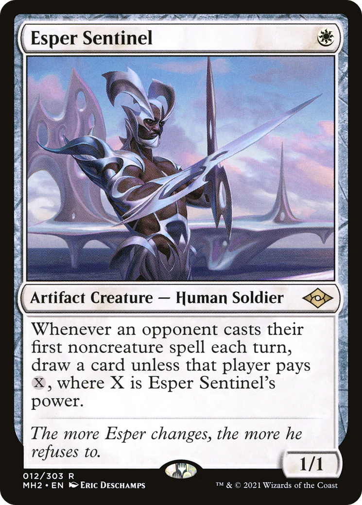 Esper Sentinel (MH2-012) - Modern Horizons 2 Foil [Rare]