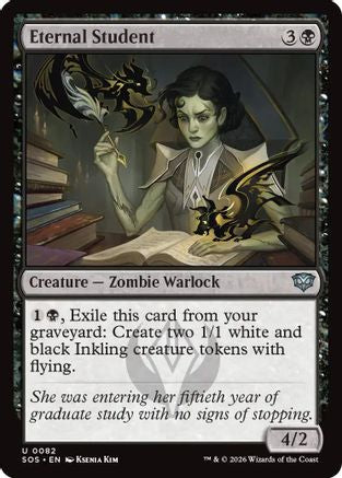 Eternal Student (SOS-082) - Secrets of Strixhaven Foil [Uncommon]