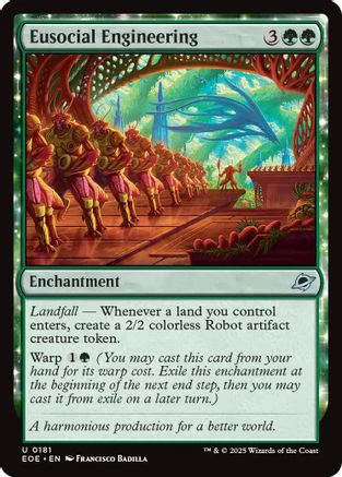 Eusocial Engineering (EOE-181) - Edge of Eternities Foil [Uncommon]