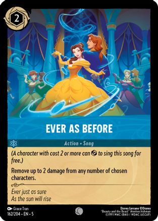 Ever as Before (162/204) - Shimmering Skies Cold Foil [Common]