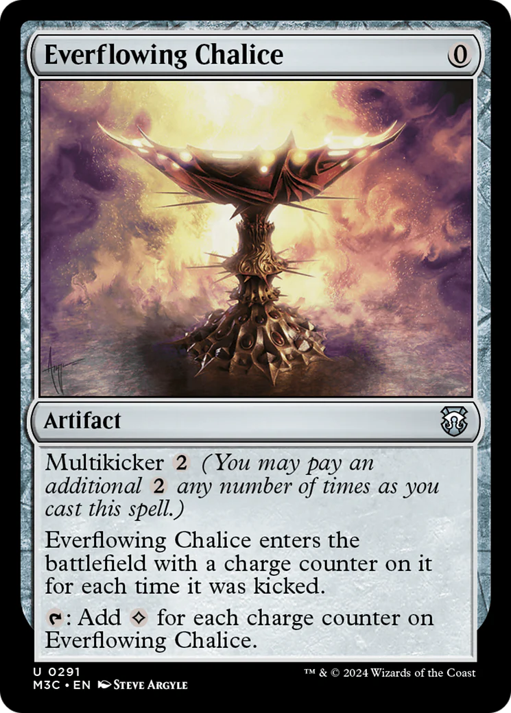 Everflowing Chalice (M3C-291) - Modern Horizons 3 Commander Foil [Uncommon]