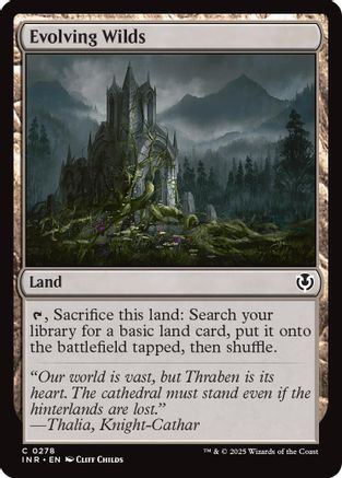 Evolving Wilds (INR-278) - Innistrad Remastered Foil [Common]