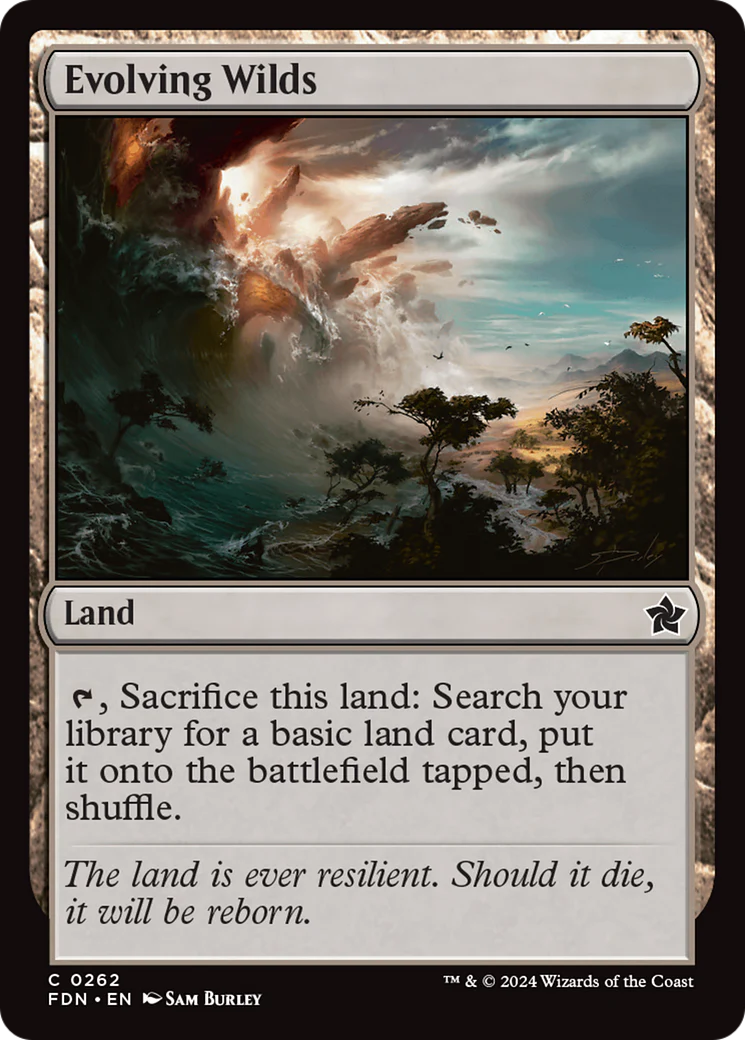 Evolving Wilds (FDN-262) - Foundations [Common]