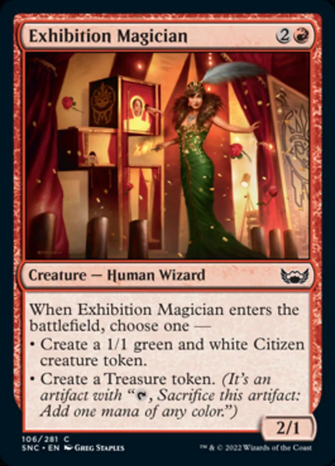 Exhibition Magician (SNC-106) - Streets of New Capenna [Common]