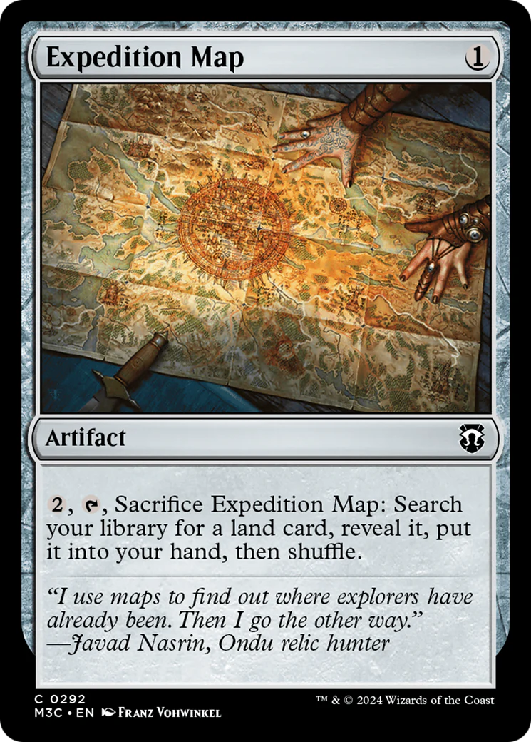 Expedition Map (M3C-292) - Modern Horizons 3 Commander [Common]