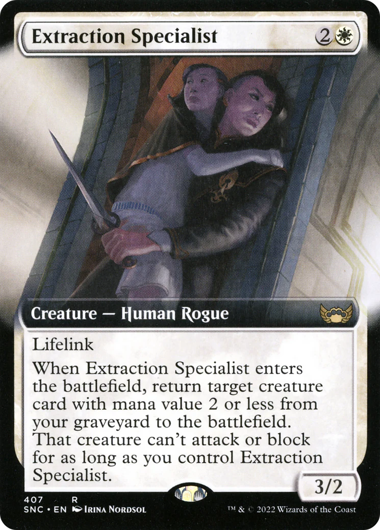 Extraction Specialist (SNC-407) - Streets of New Capenna: (Extended Art) [Rare]