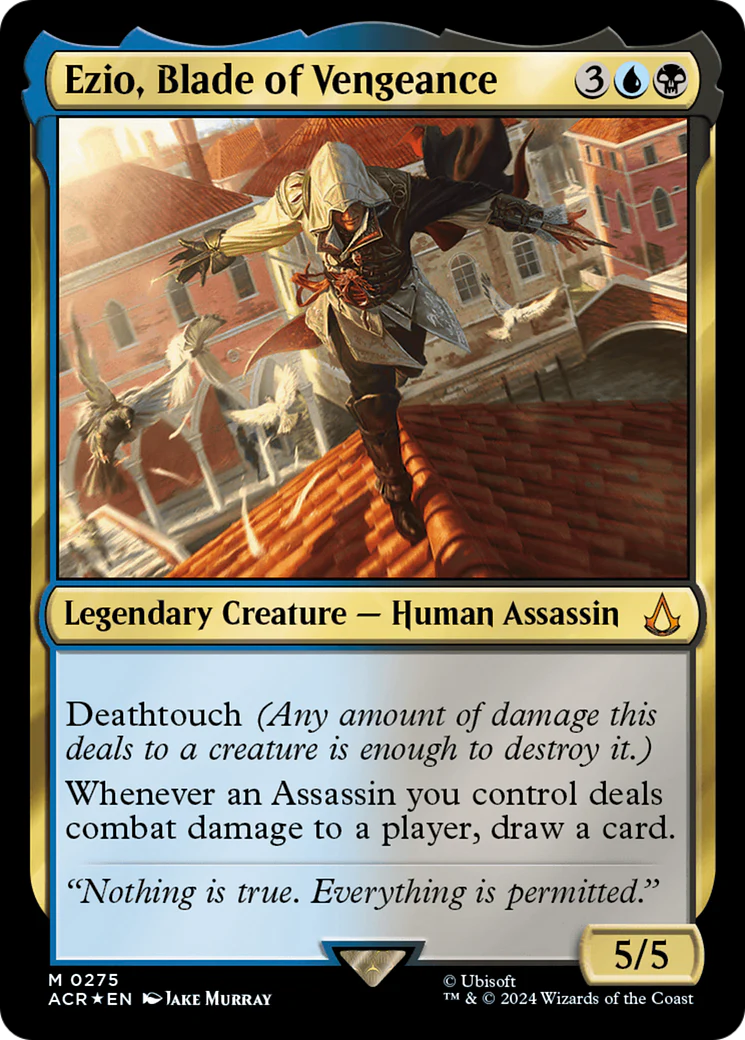 Ezio, Blade of Vengeance (ACR-275) - Assassin's Creed Foil [Mythic]
