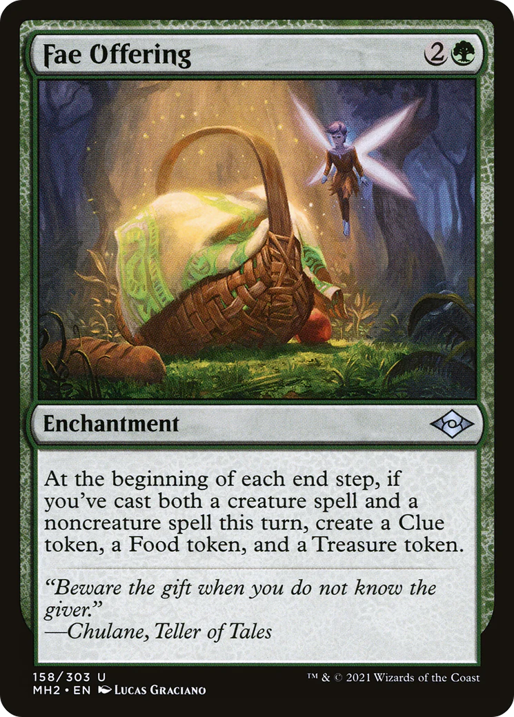 Fae Offering (MH2-158) - Modern Horizons 2 [Uncommon]
