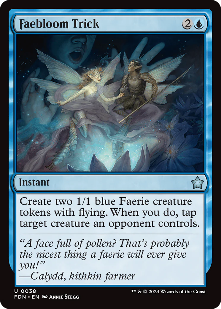 Faebloom Trick (FDN-038) - Foundations [Uncommon]