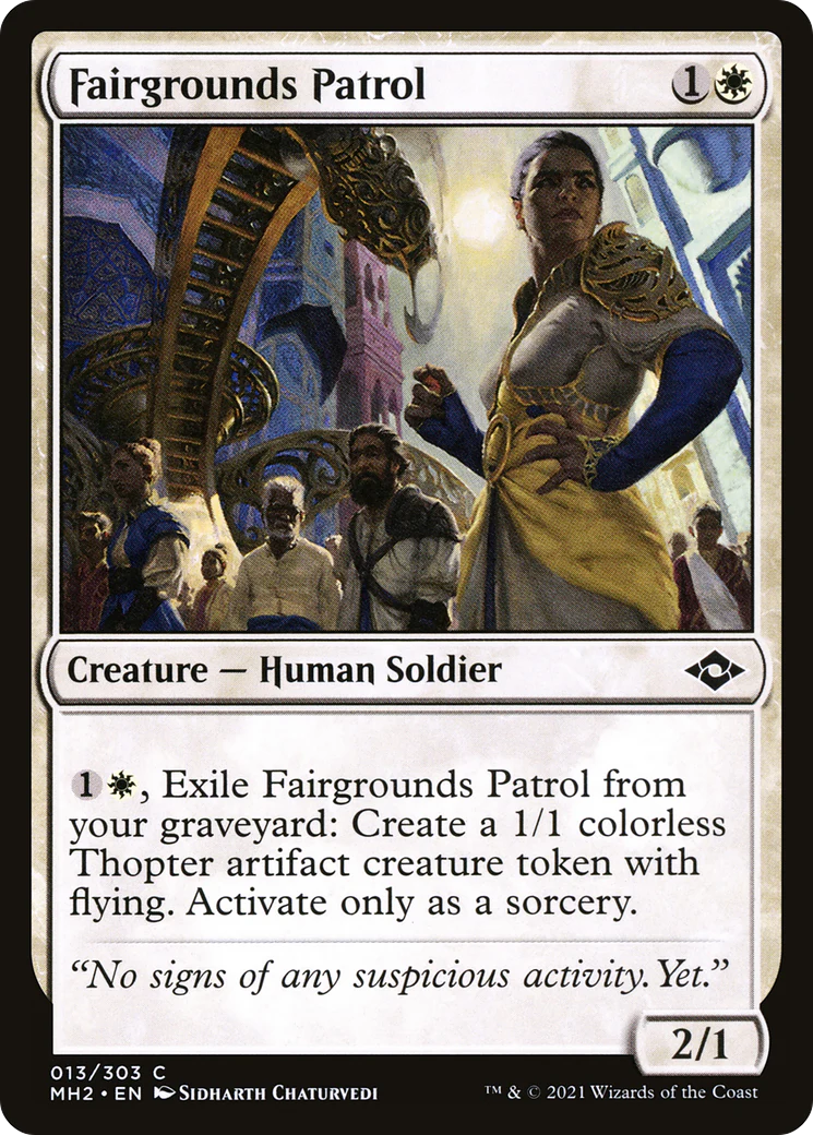 Fairgrounds Patrol (MH2-013) - Modern Horizons 2 Foil [Common]