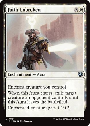 Faith Unbroken (INR-021) - Innistrad Remastered [Uncommon]