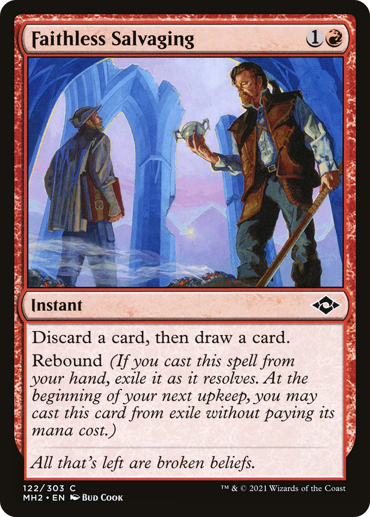Faithless Salvaging (MH2-122) - Modern Horizons 2 Foil [Common]
